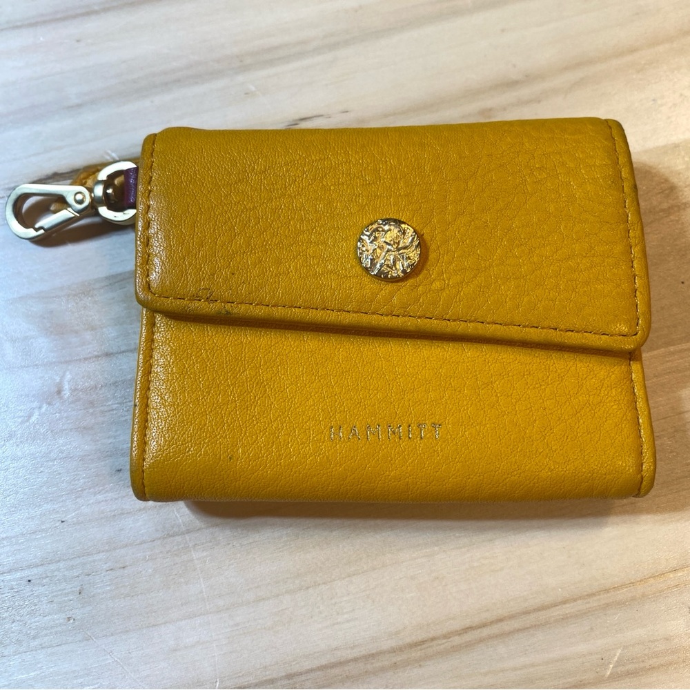 Hammitt Yellow Wallet